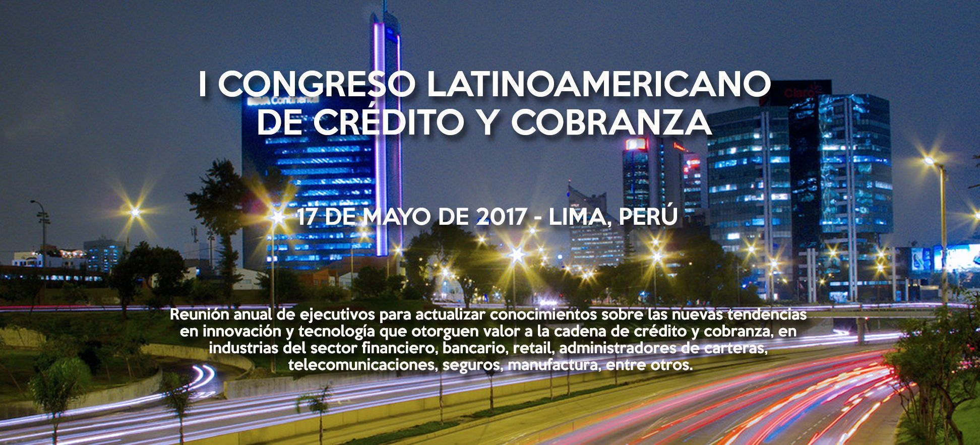1er Congreso Latinoamericano de Crédito y Cobranza