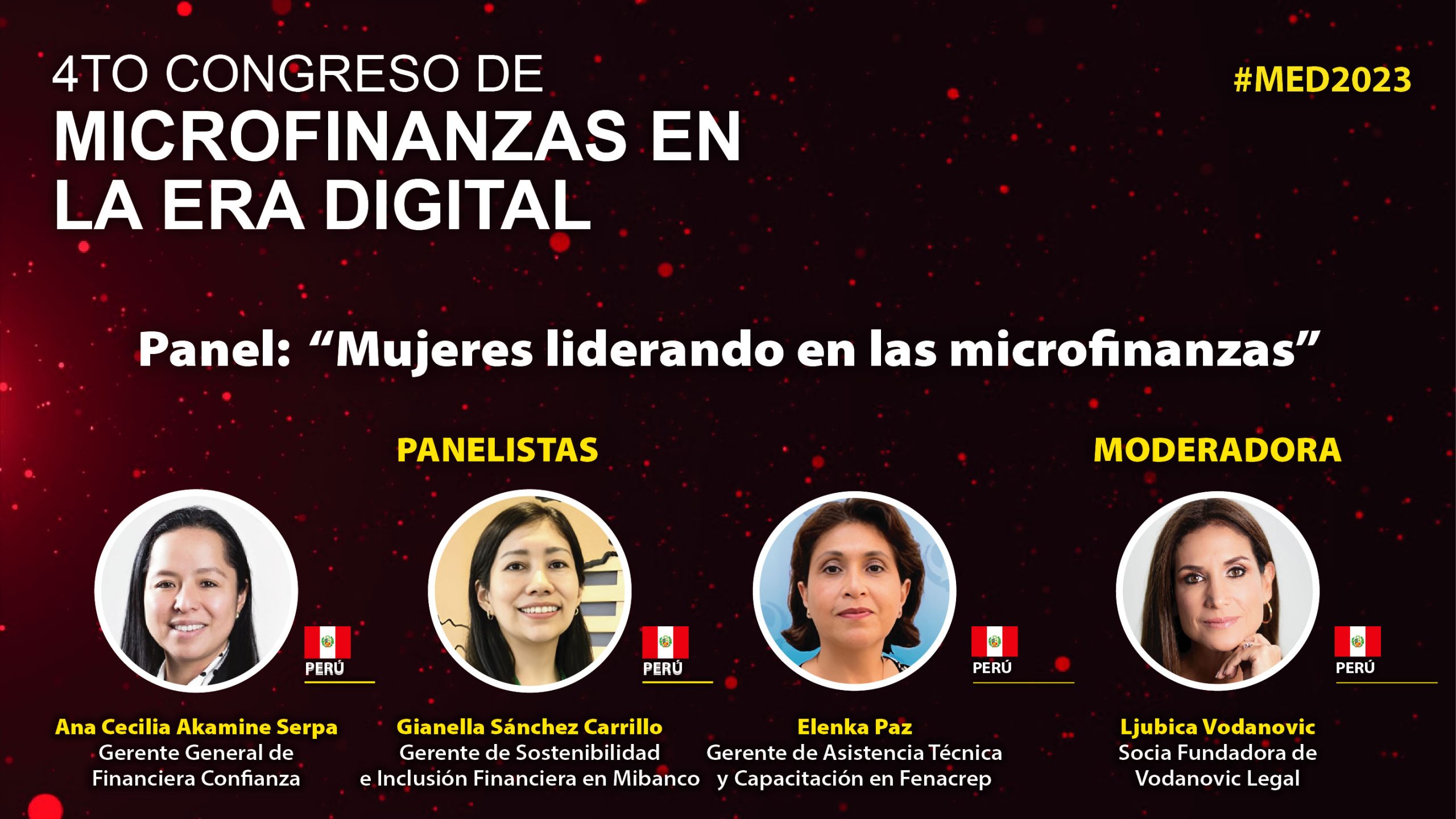 Mujeres liderando en las microfinanzas