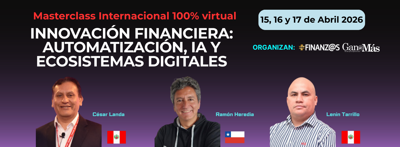 Masterclass de Innovación Financiera: Automatización, IA y Ecosistemas Digitales
